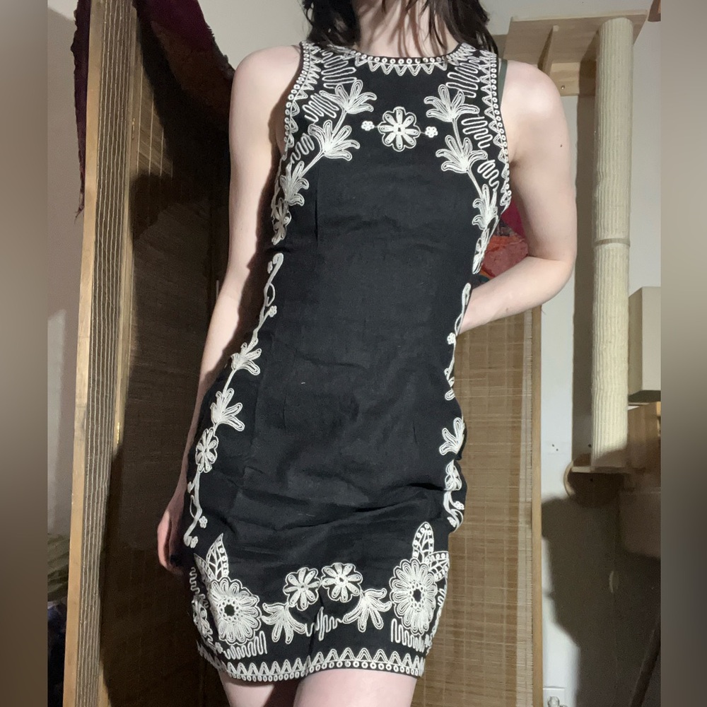 Johnny Was Linen tank top dress